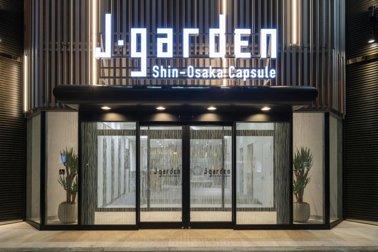 Capsule Hotel J Garden Shin-Ōsaka Exterior foto